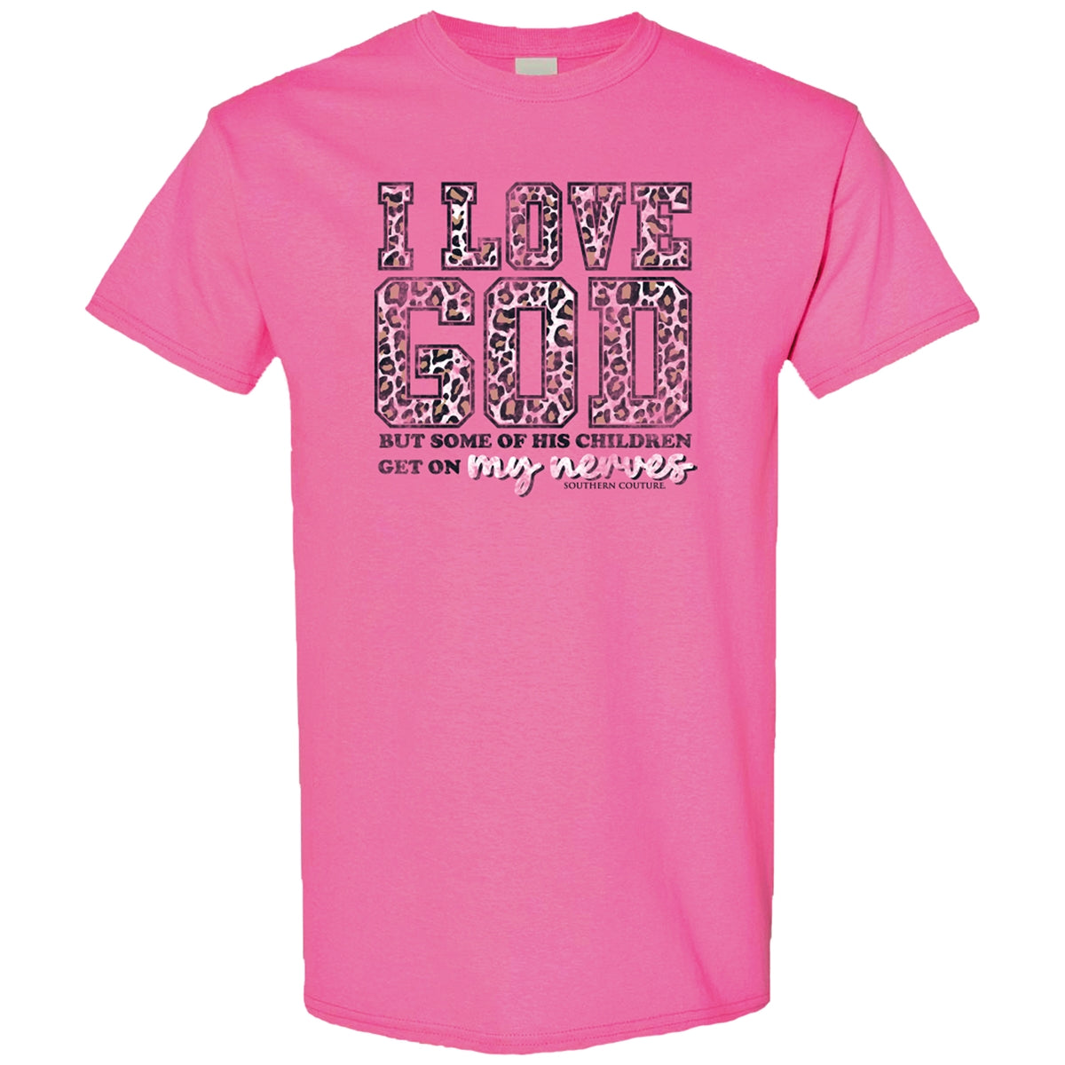 SALE Southern Couture I Love God Soft T-Shirt