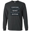 Southern Couture Not Worth Jail Time Soft Long Sleeve T-Shirt