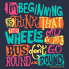 SALE Southern Couture Wheels on Your Bus Soft Long Sleeve T-Shirt