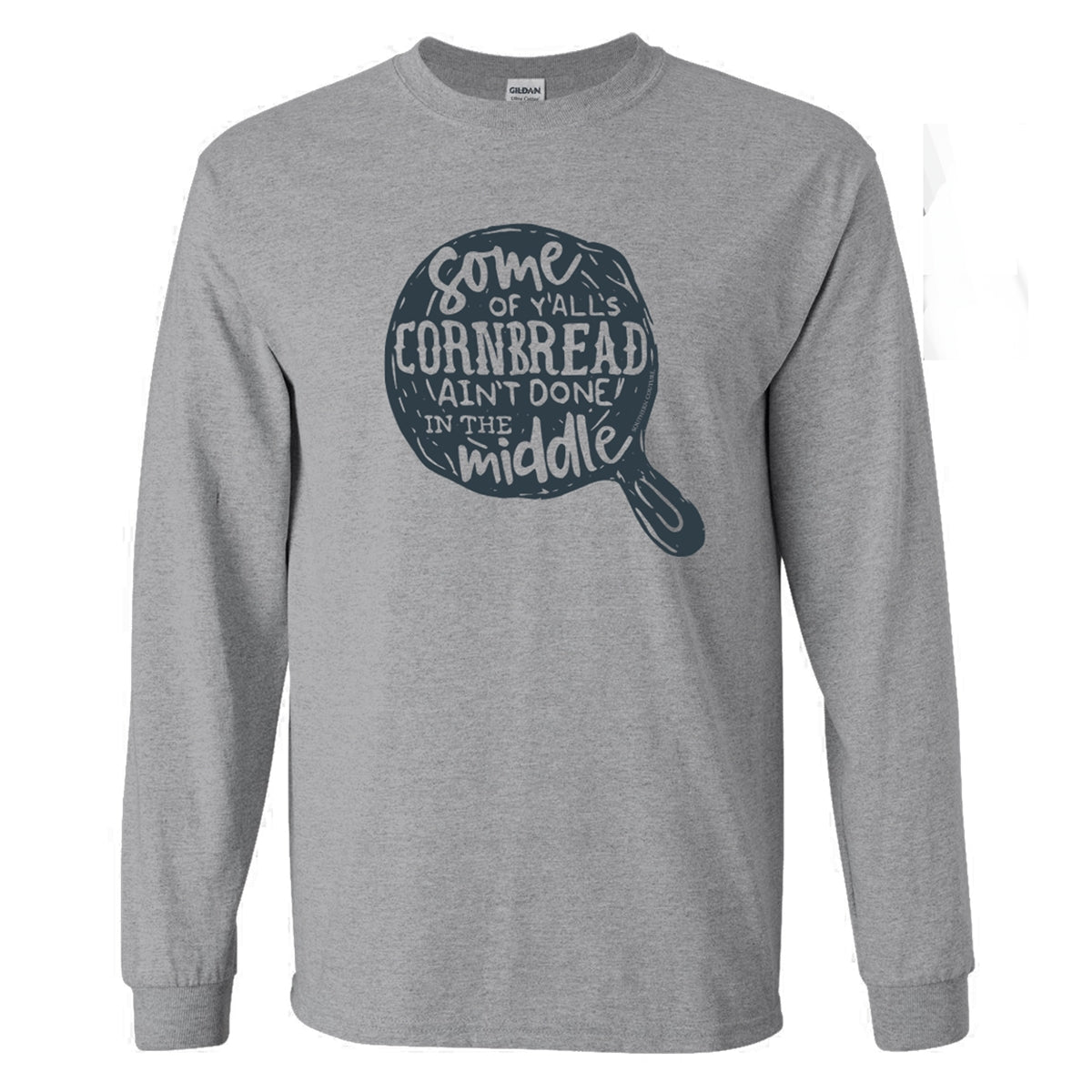 Southern Couture Y'All's Cornbread Soft Long Sleeve T-Shirt
