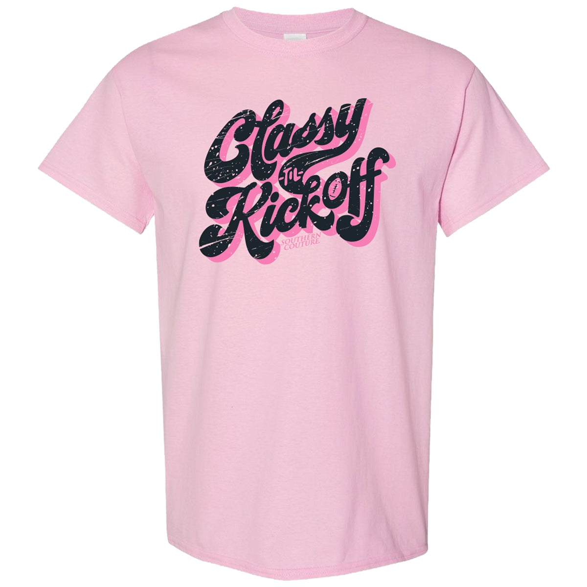 Southern Couture Classy Til Kickoff Soft T-Shirt
