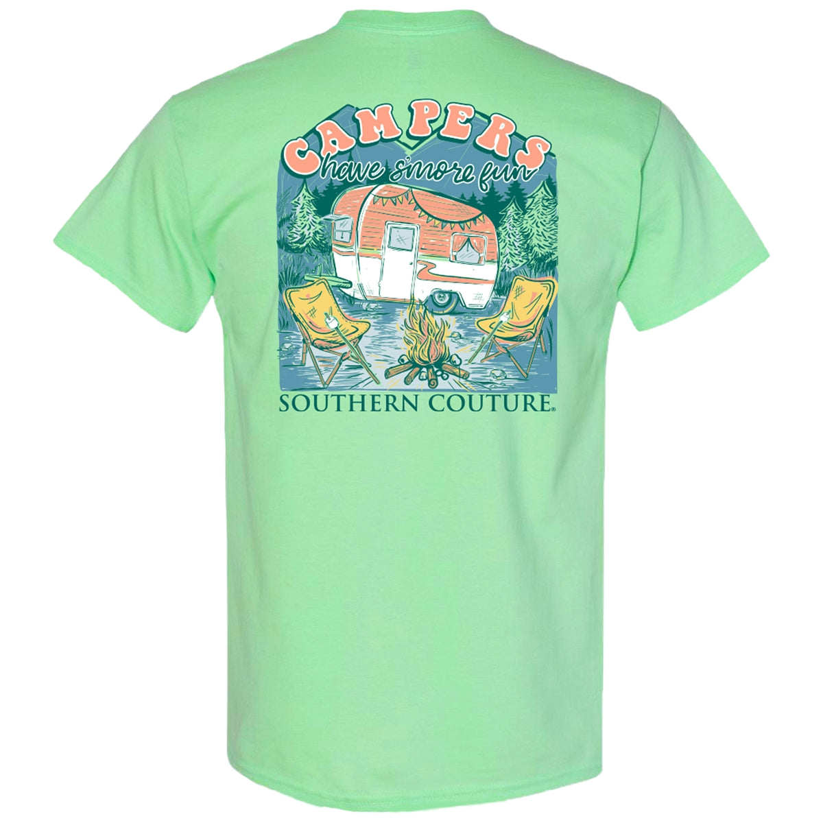 Southern Couture Classic Campers Have Smore Fun T-Shirt
