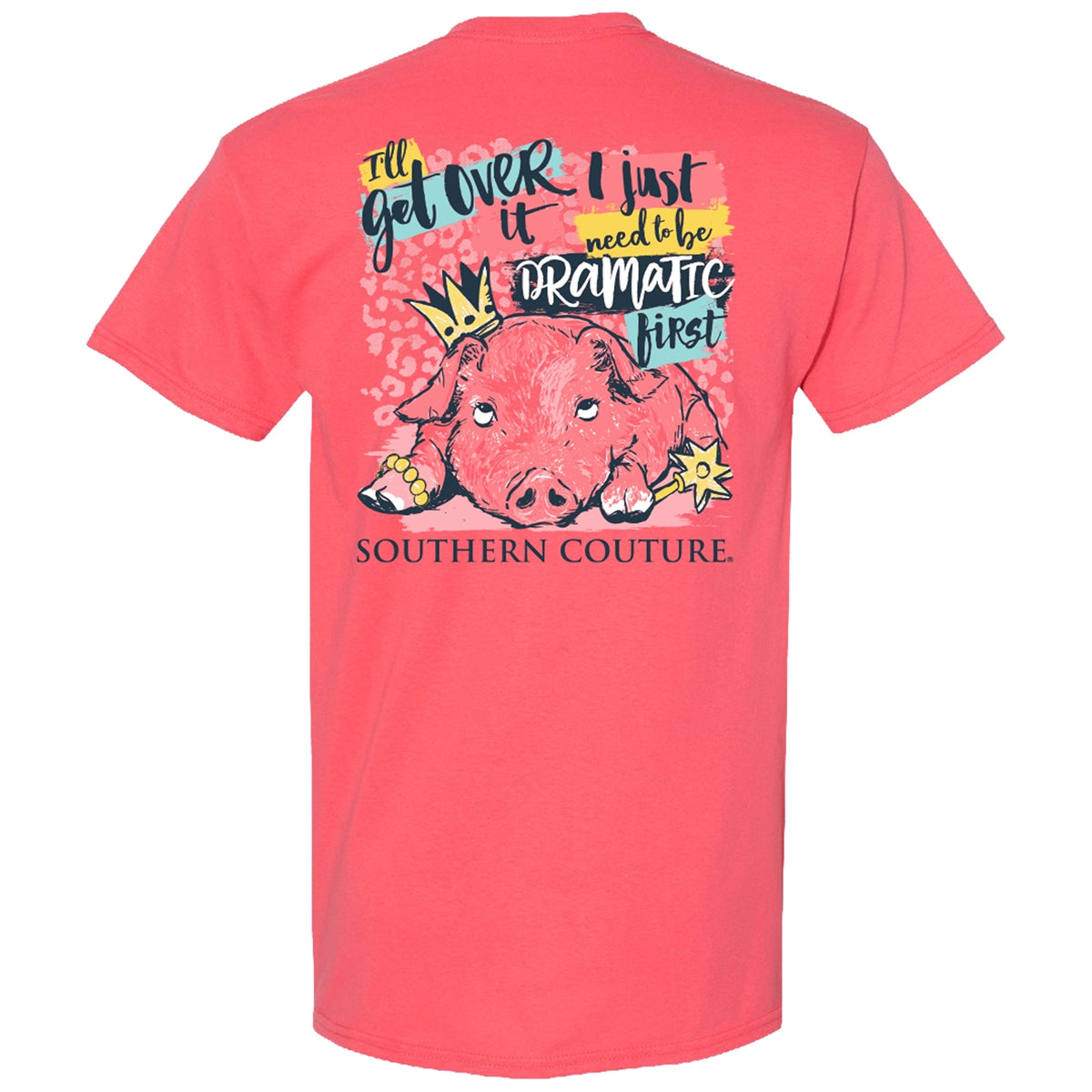Southern Couture Classic Dramatic Pig T-Shirt