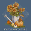 Southern Couture Classic Sunflower Pumpkin Fall T-Shirt