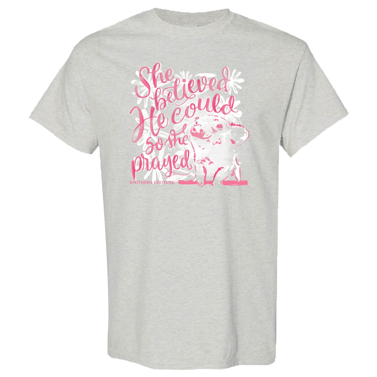 Southern Couture Soft She Believed He Could T-Shirt
