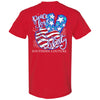 Southern Couture Classic Peace Love &amp; Liberty USA T-Shirt