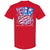 Southern Couture Classic Peace Love & Liberty USA T-Shirt