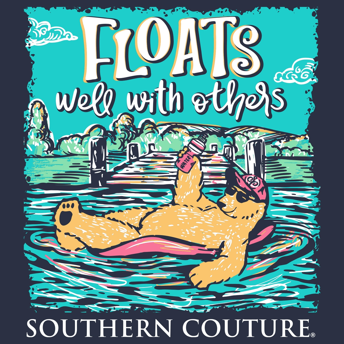 Southern Couture Classic Floats Well With Others T-Shirt