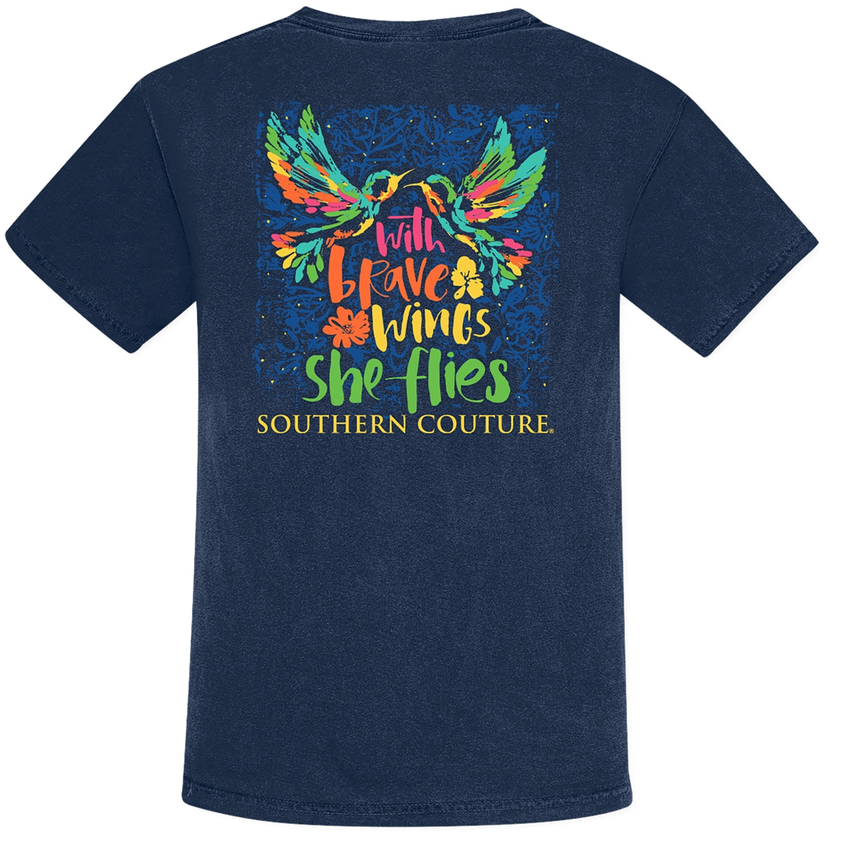 Southern Couture With Brave Wings Comfort Colors T-Shirt