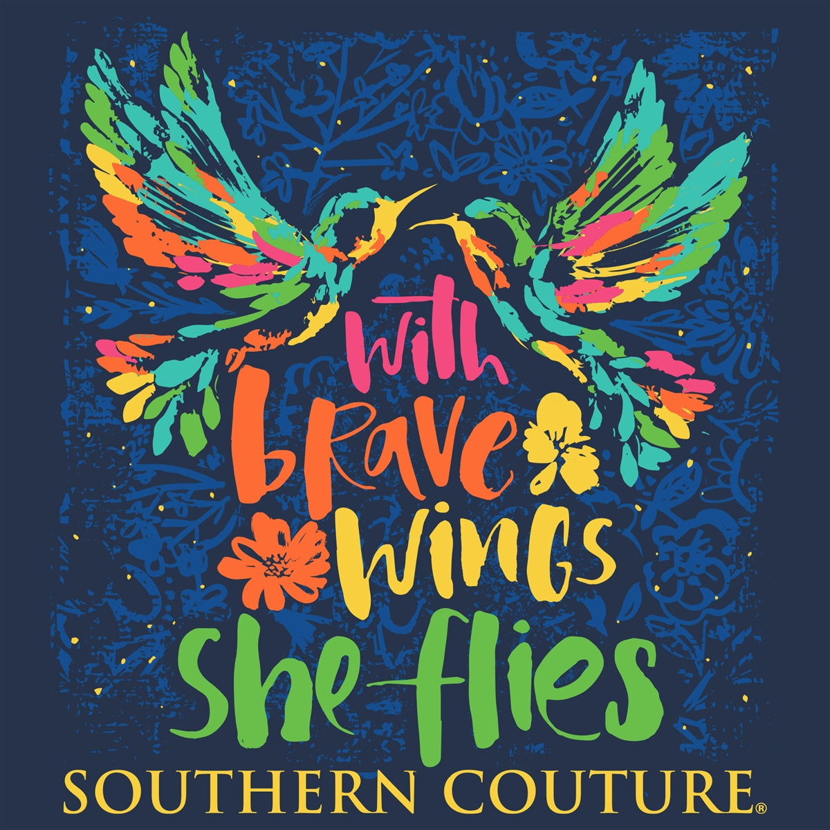 Southern Couture With Brave Wings Comfort Colors T-Shirt