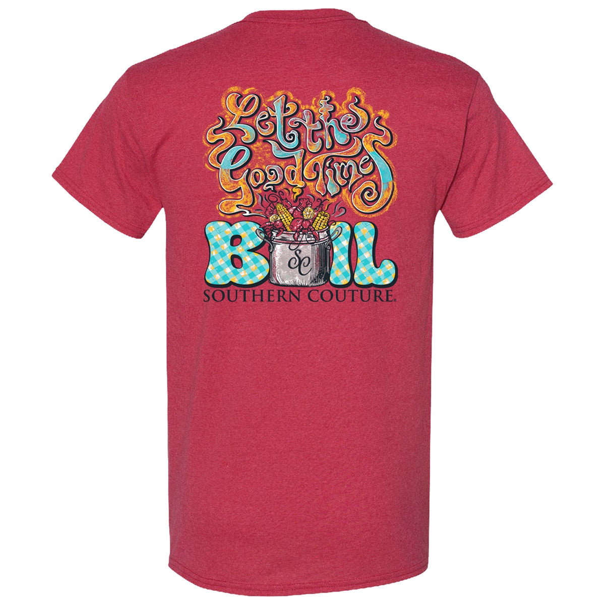 Southern Couture Classic Good Times Boil Crawfish T-Shirt