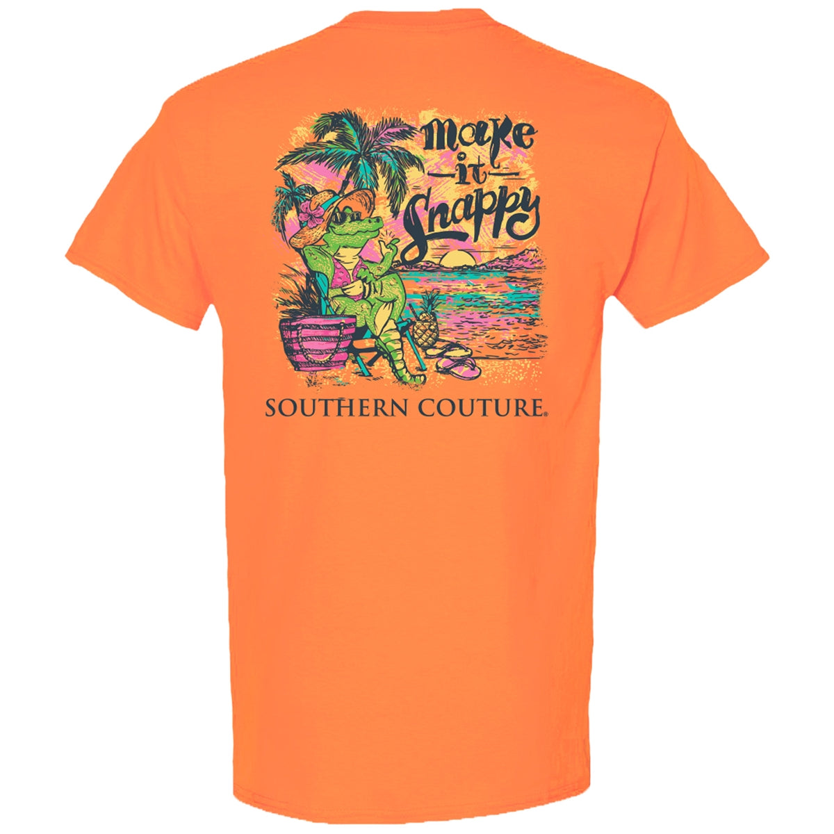Southern Couture Classic Make It Snappy Gator T-Shirt