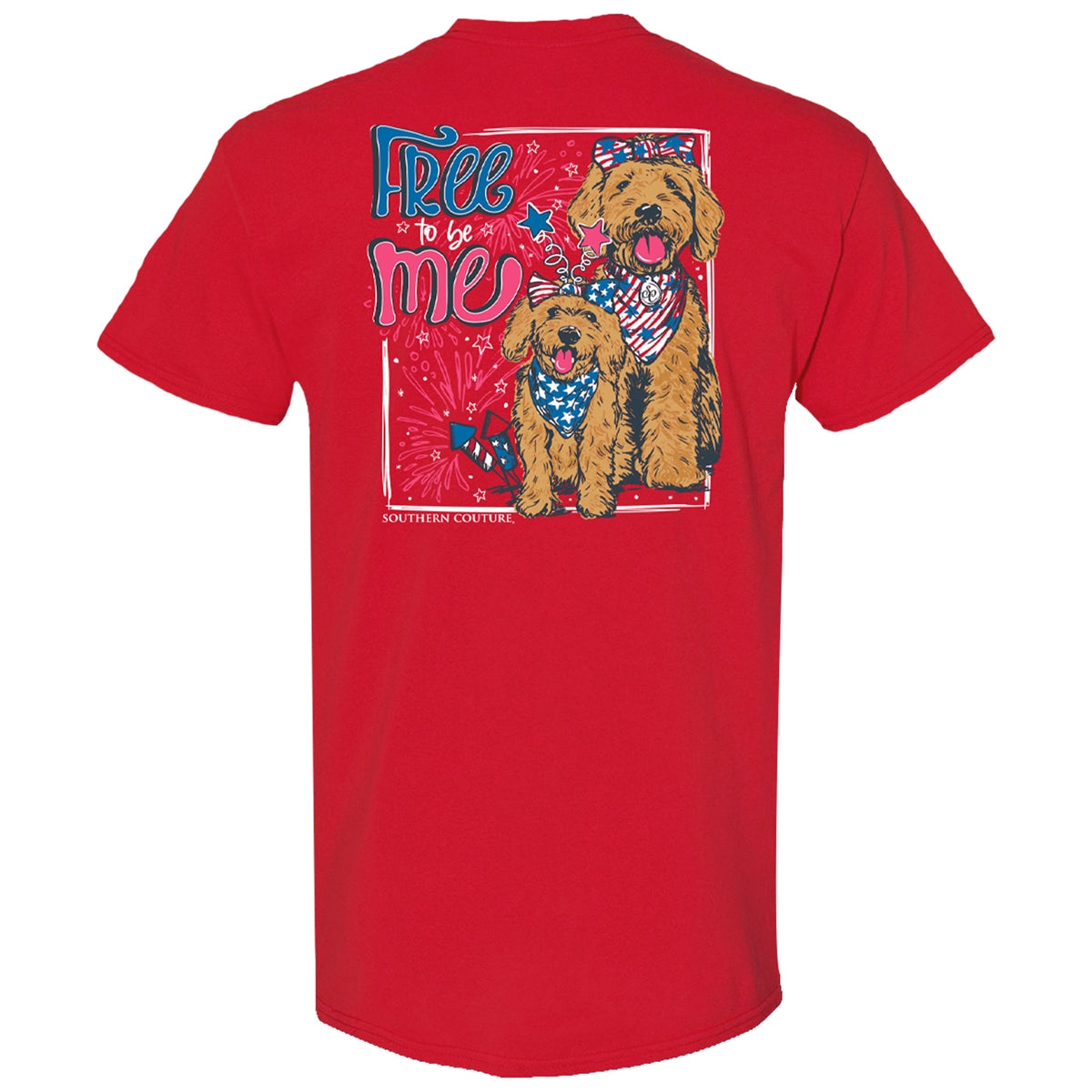 Southern Couture Classic Free To Be Me USA T-Shirt