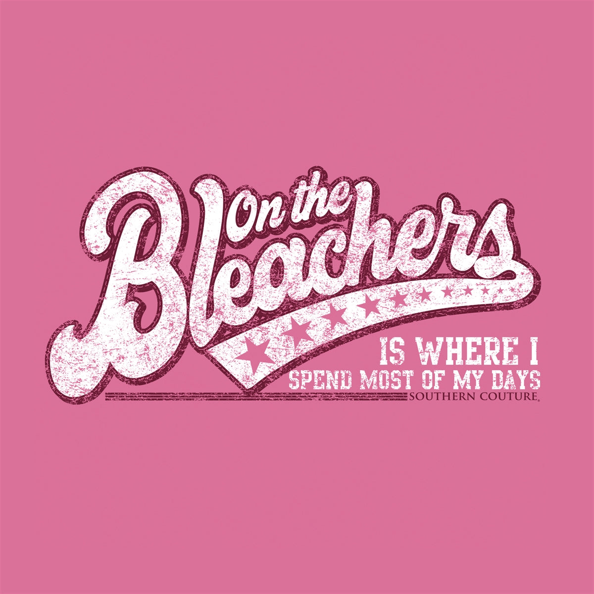 Southern Couture Soft On The Bleachers T-Shirt