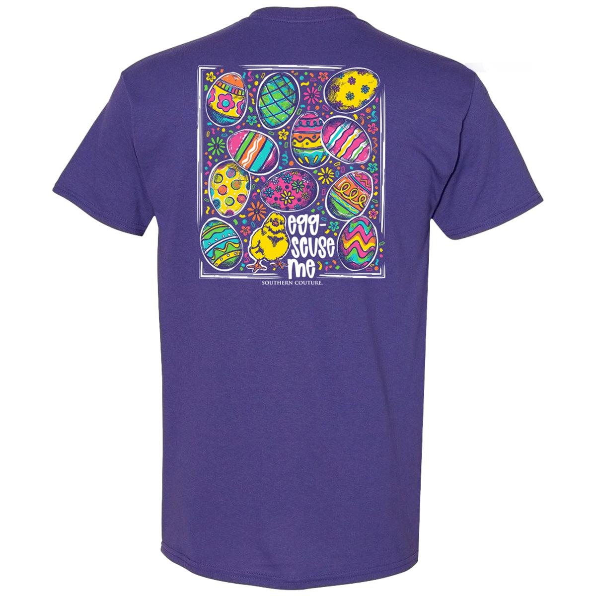Southern Couture Classic Eggscuse Me Easter T-Shirt