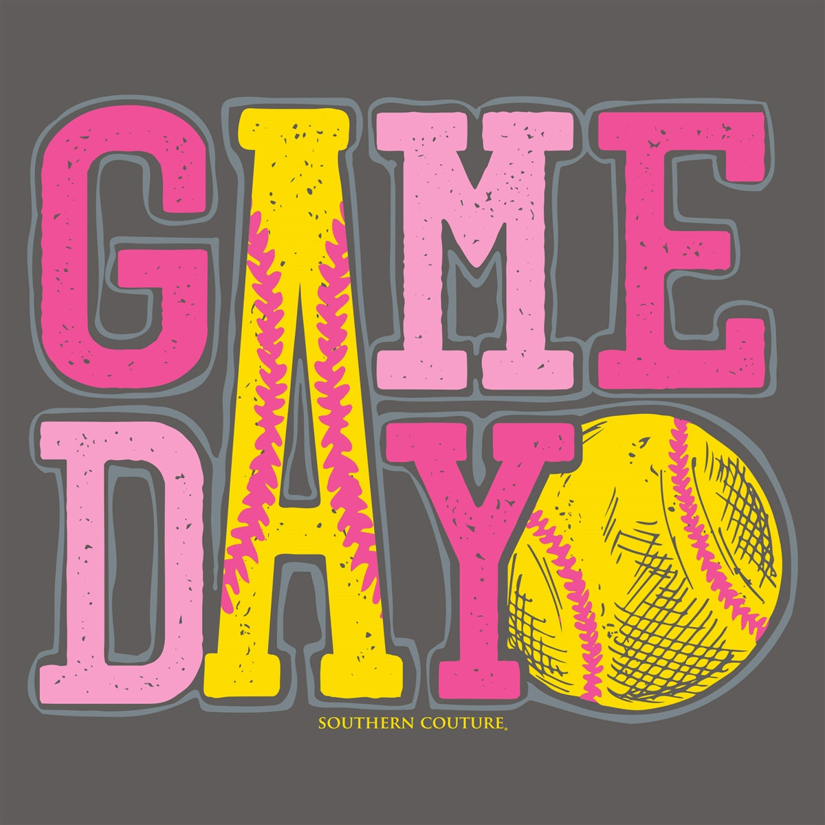 Southern Couture Soft Game Day Softball T-Shirt