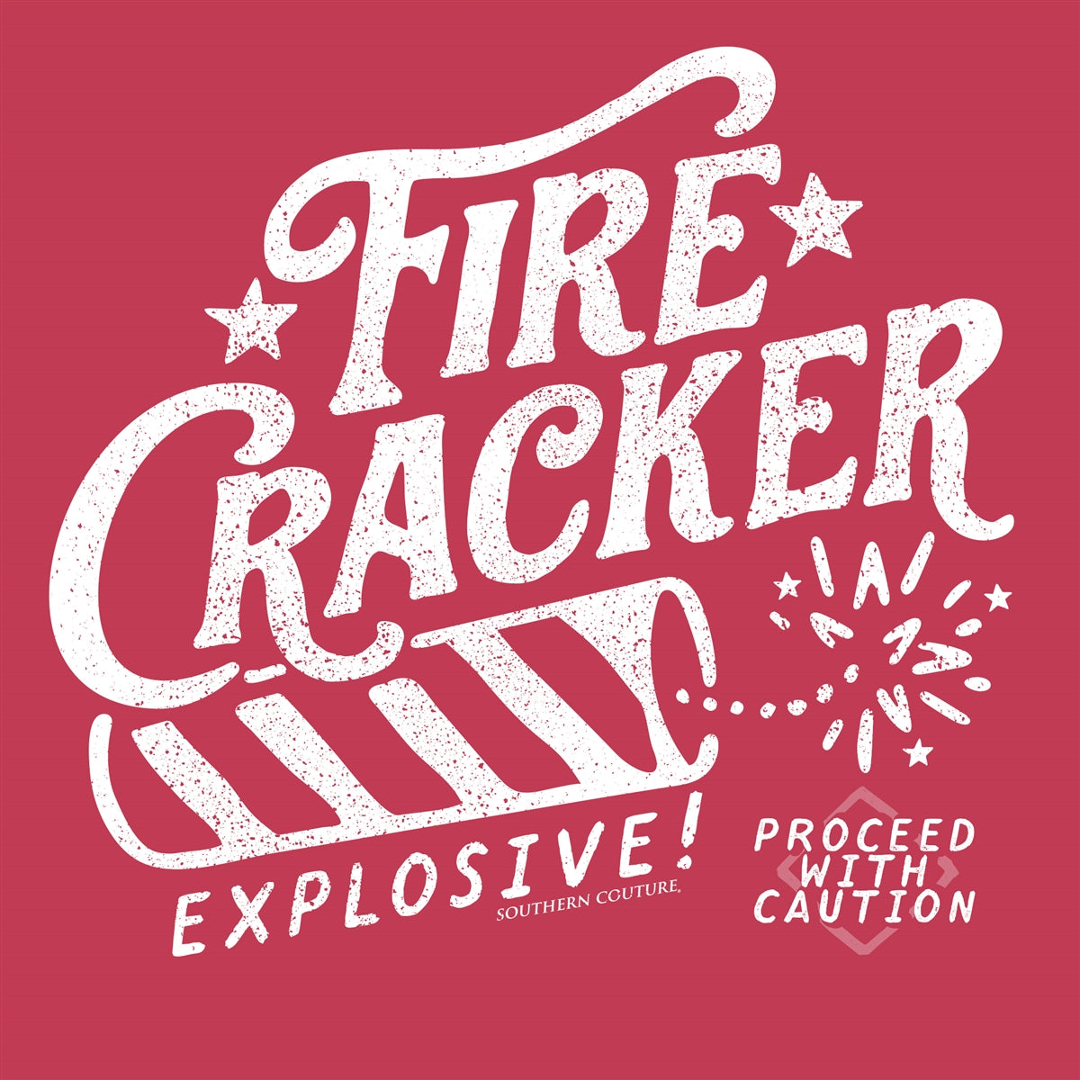 Southern Couture Soft Firecracker USA T-Shirt