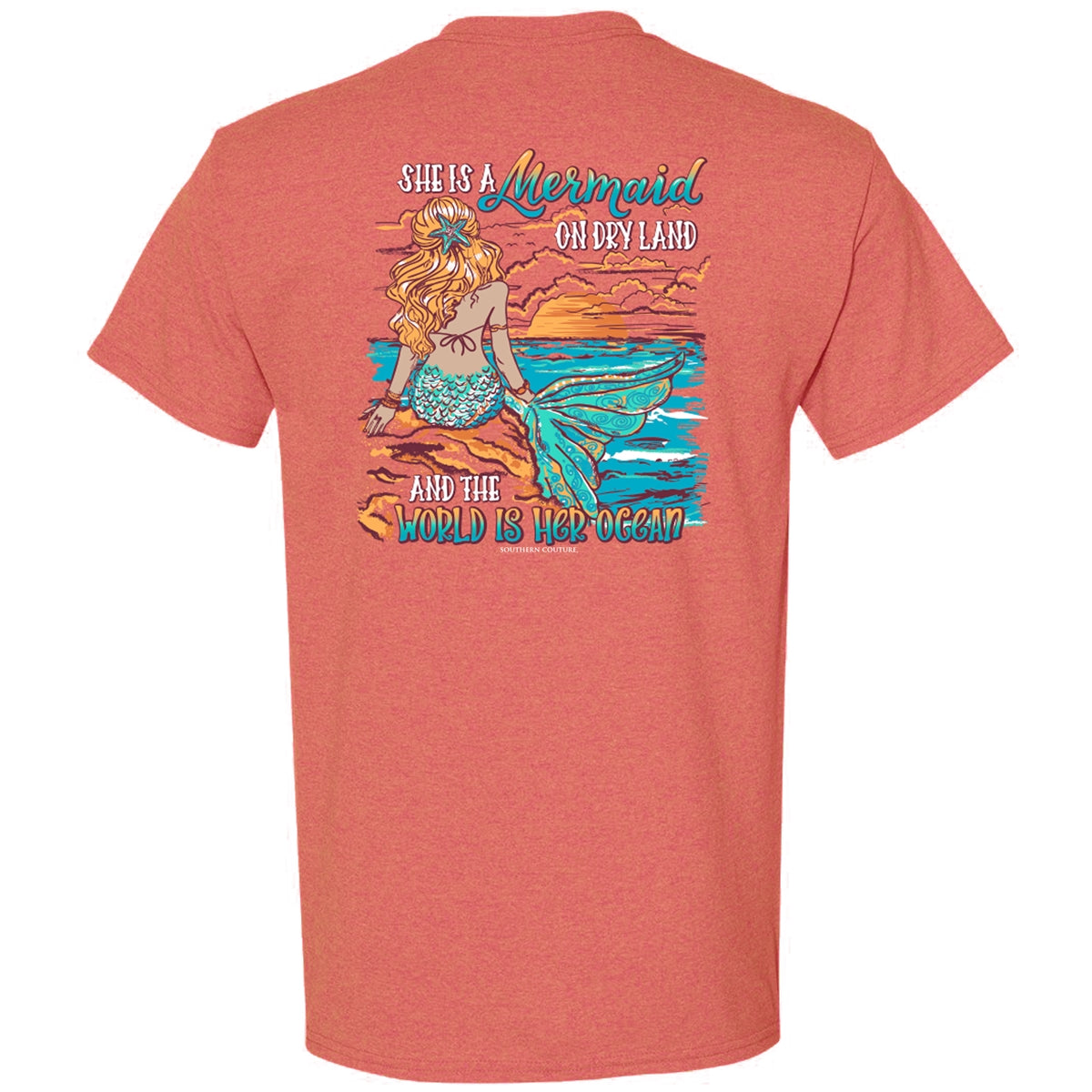 Southern Couture Classic She's A Mermaid T-Shirt