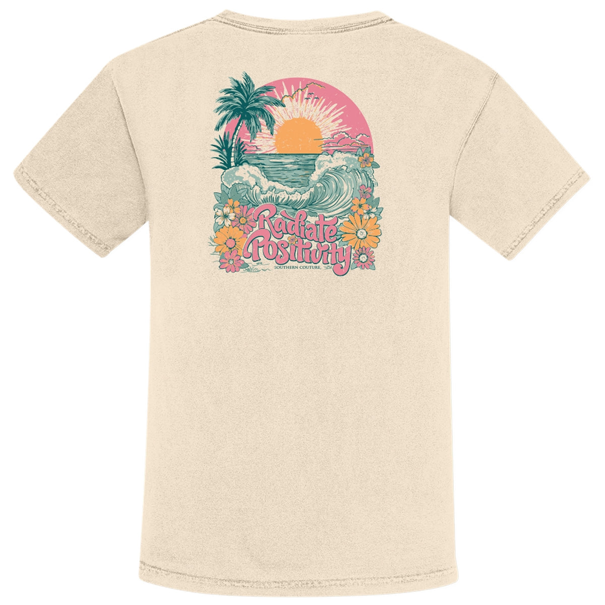 Southern Couture Radiate Positivity Comfort Colors T-Shirt