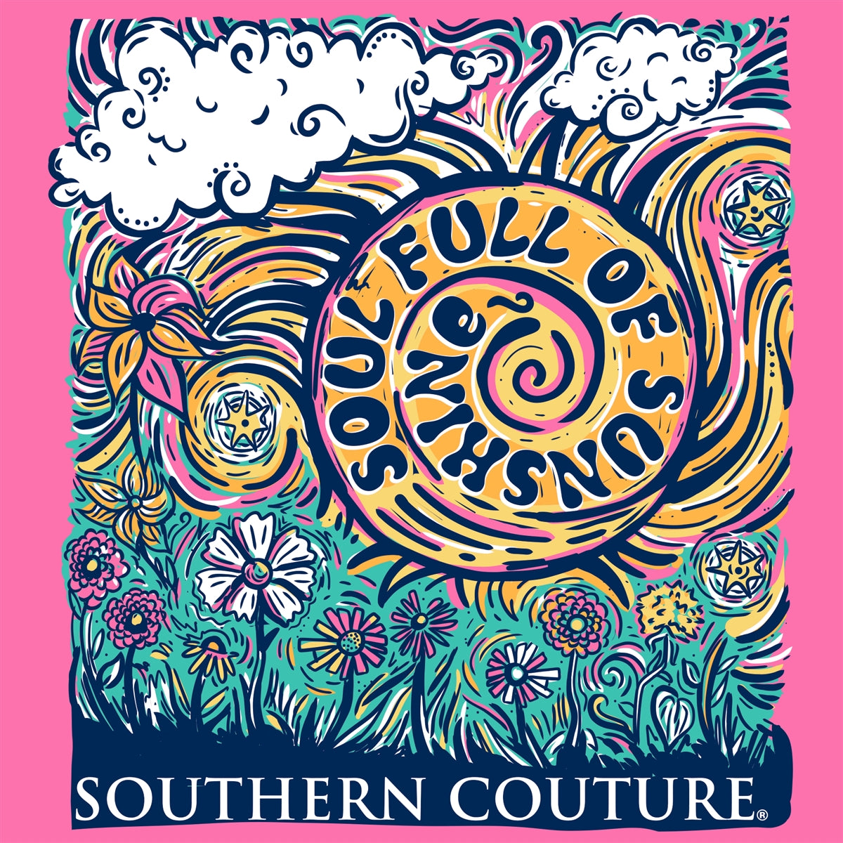 Southern Couture Soul Full Of Sunshine Comfort Colors T-Shirt