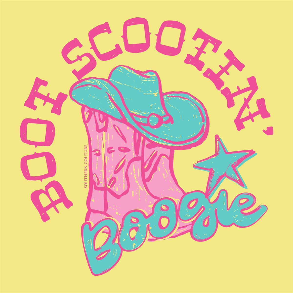 Southern Couture Soft Boot Scootin Boogie T-Shirt