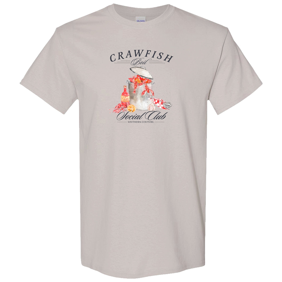 Southern Couture Soft Crawfish Social Club T-Shirt
