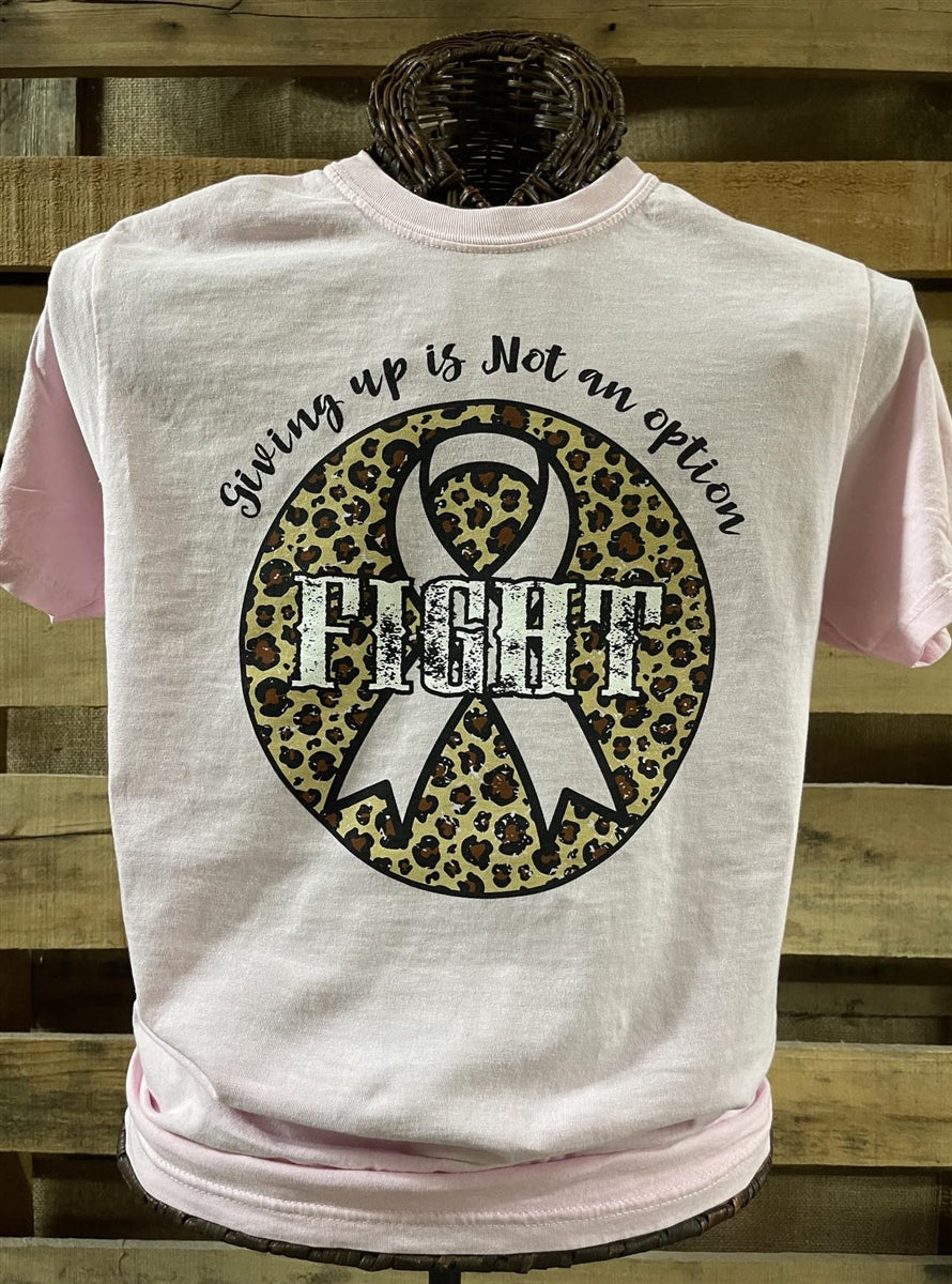 Southern Chics Not An Option Cancer Comfort Colors T-Shirt