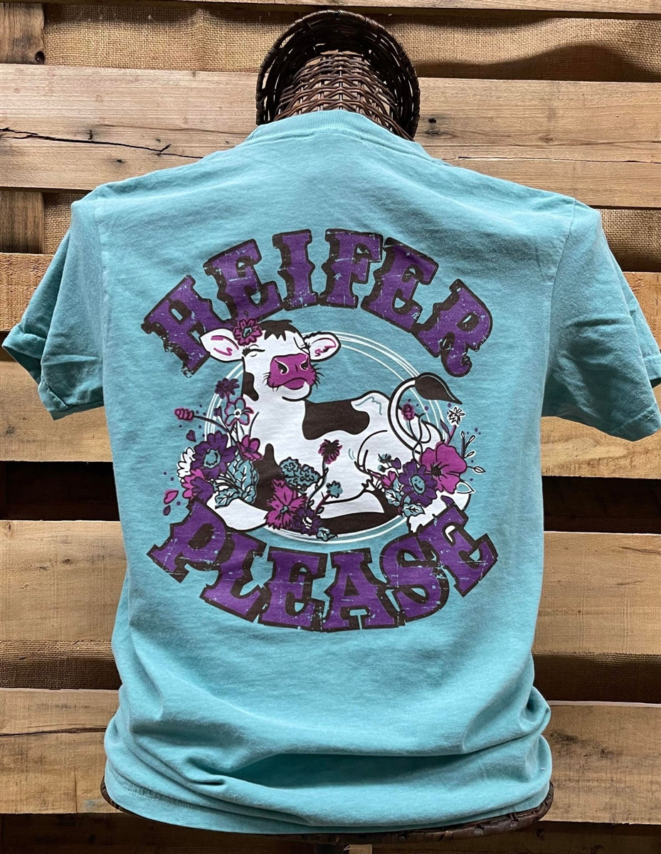 Southern Chics Heifer Please Cow Comfort Colors T-Shirt