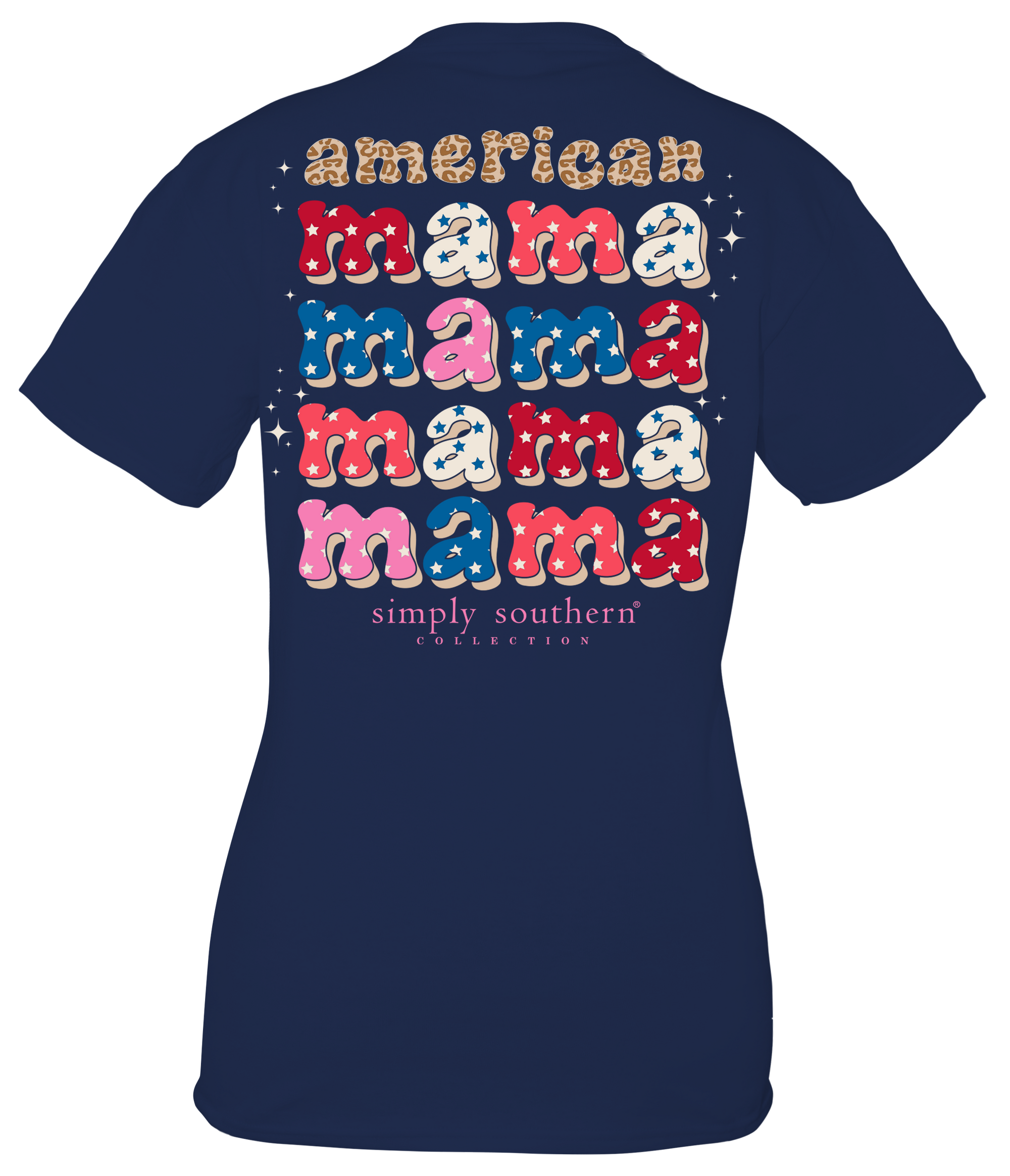 Simply Southern USA American Mama &amp; Mini T-Shirt