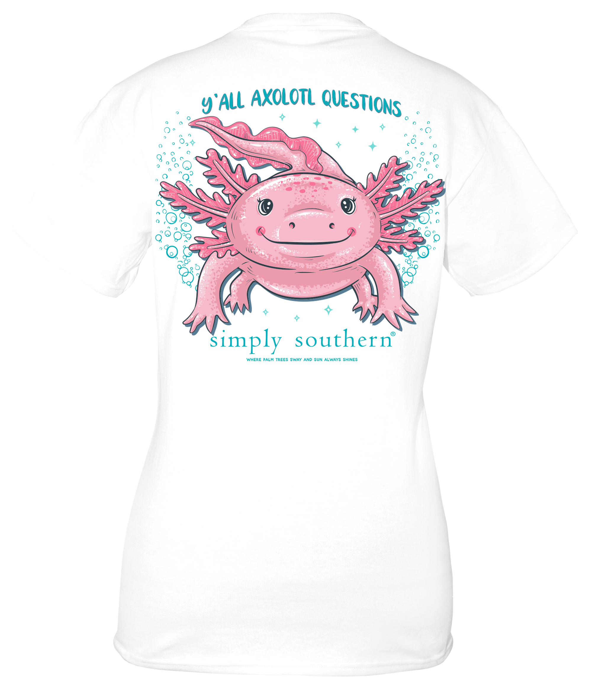 Simply Southern Axolotl Questions T-Shirt
