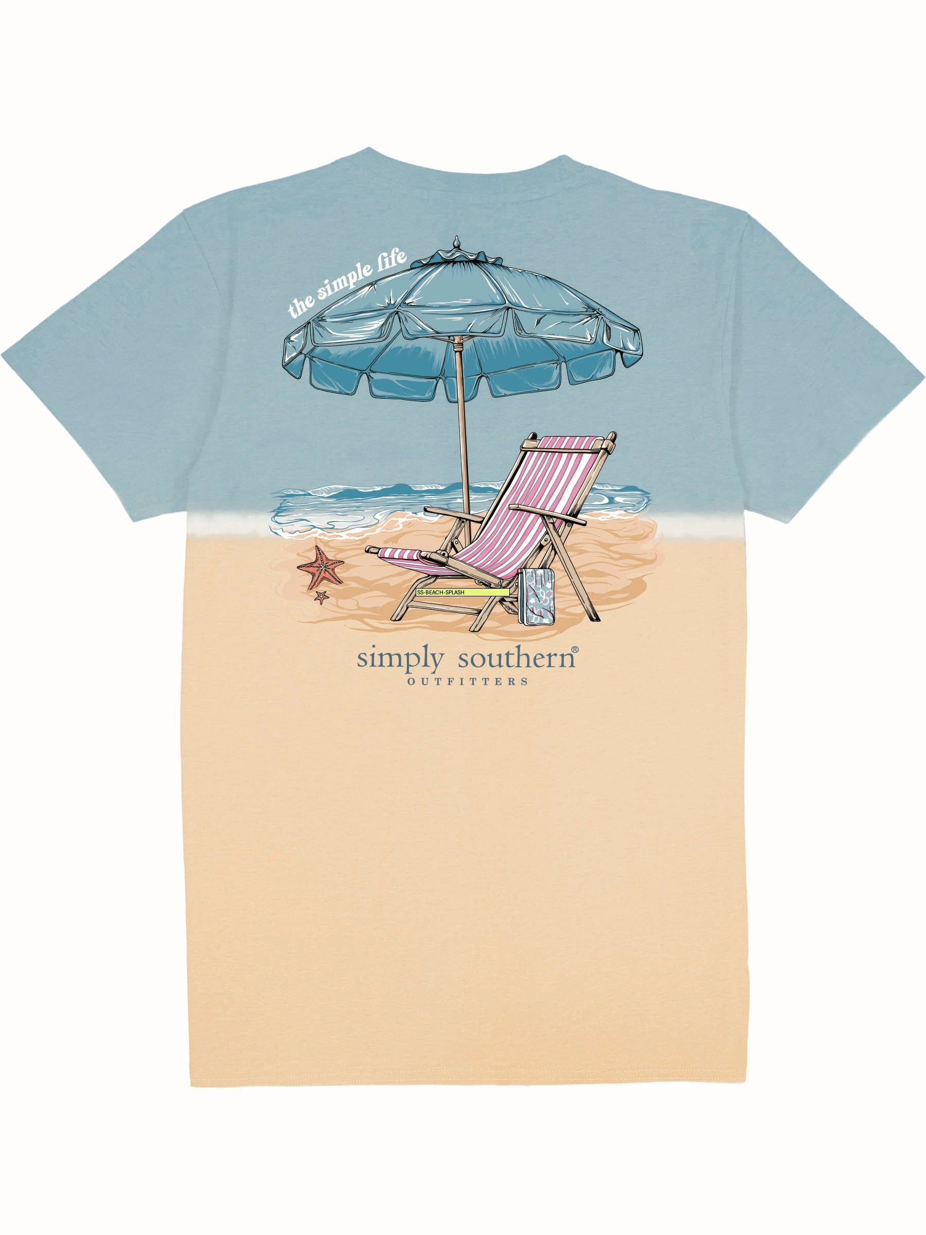 Simply Southern Beach Splash Tie Dye T-Shirt