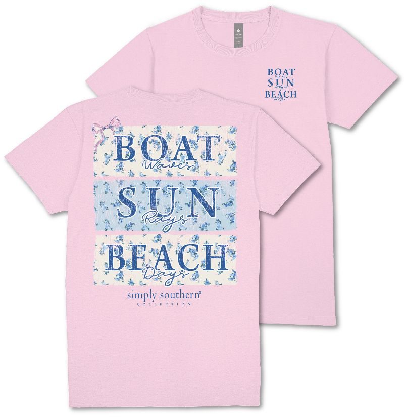 Simply Southern Boat Sun Beach T-Shirt