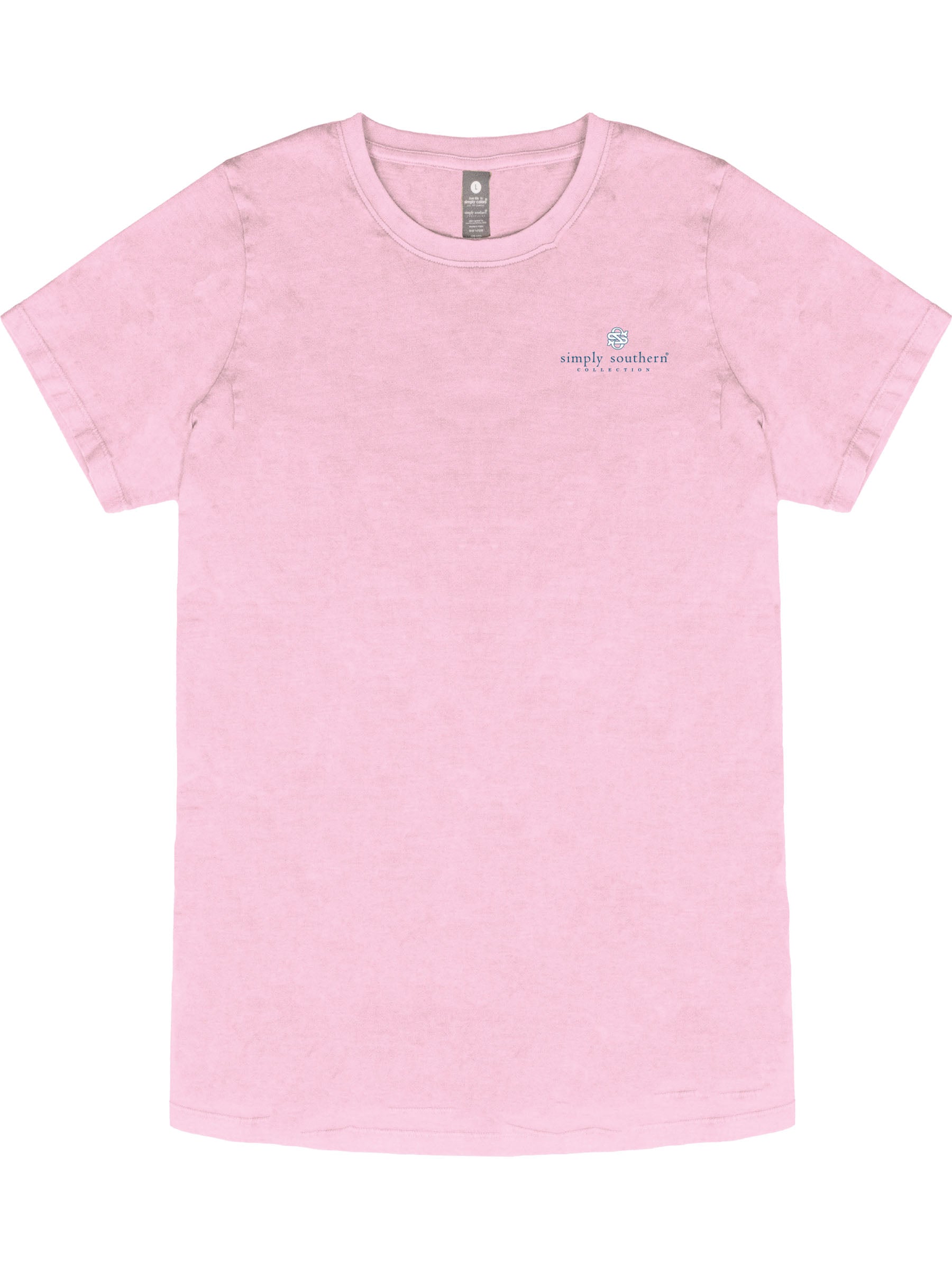 Simply Southern Book Love Washed Pink T-Shirt