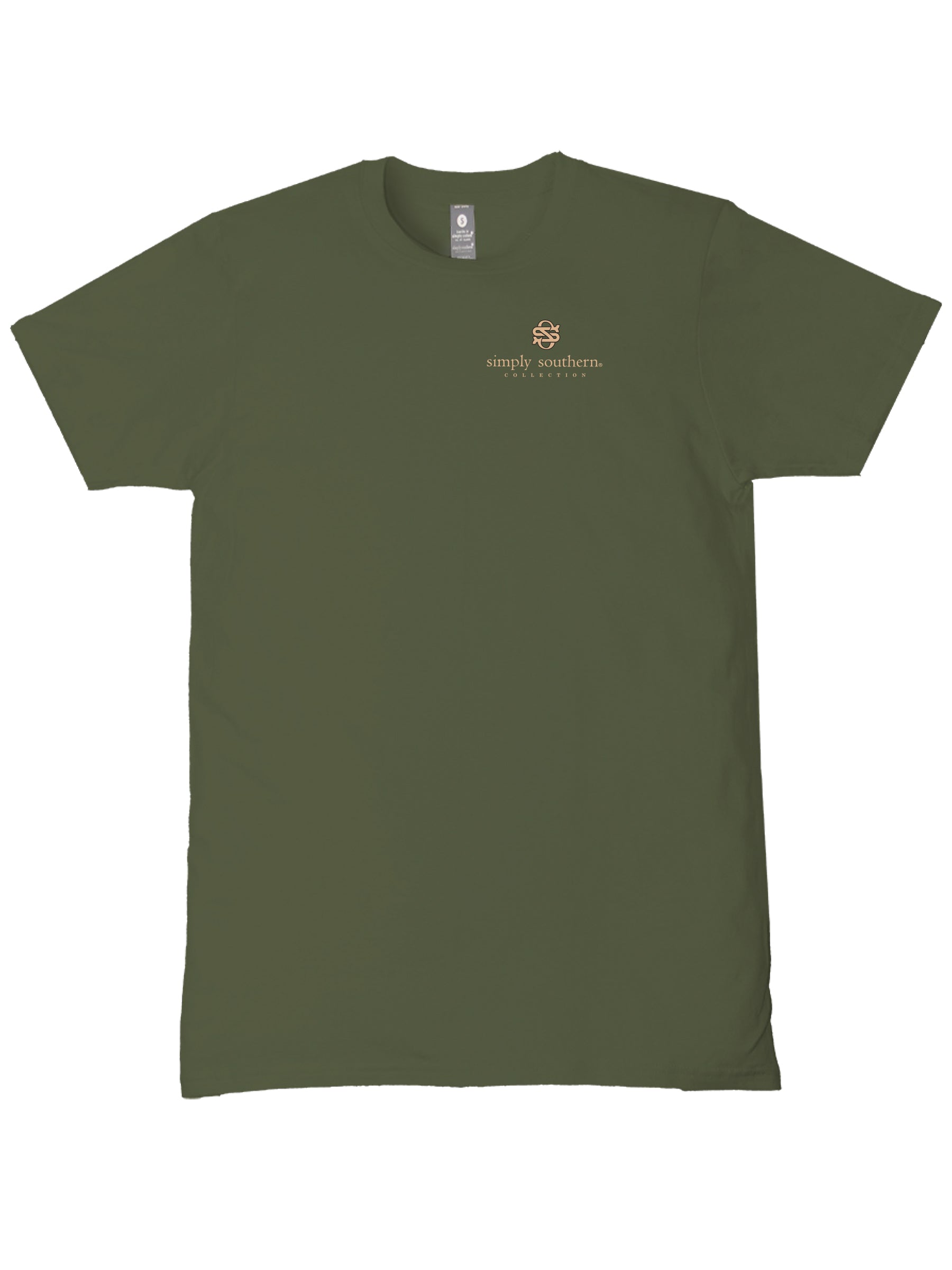 Simply Southern God Turns Broken Pieces Dill T-Shirt