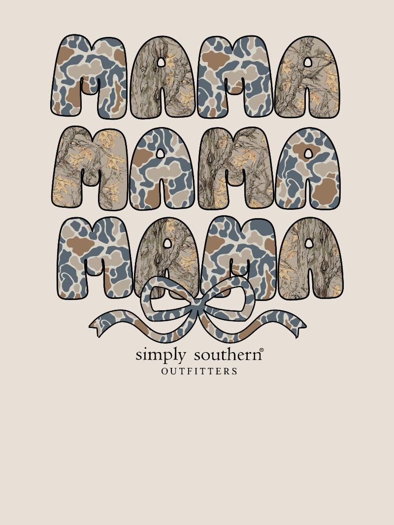 Simply Southern Camo Mama Dust T-Shirt