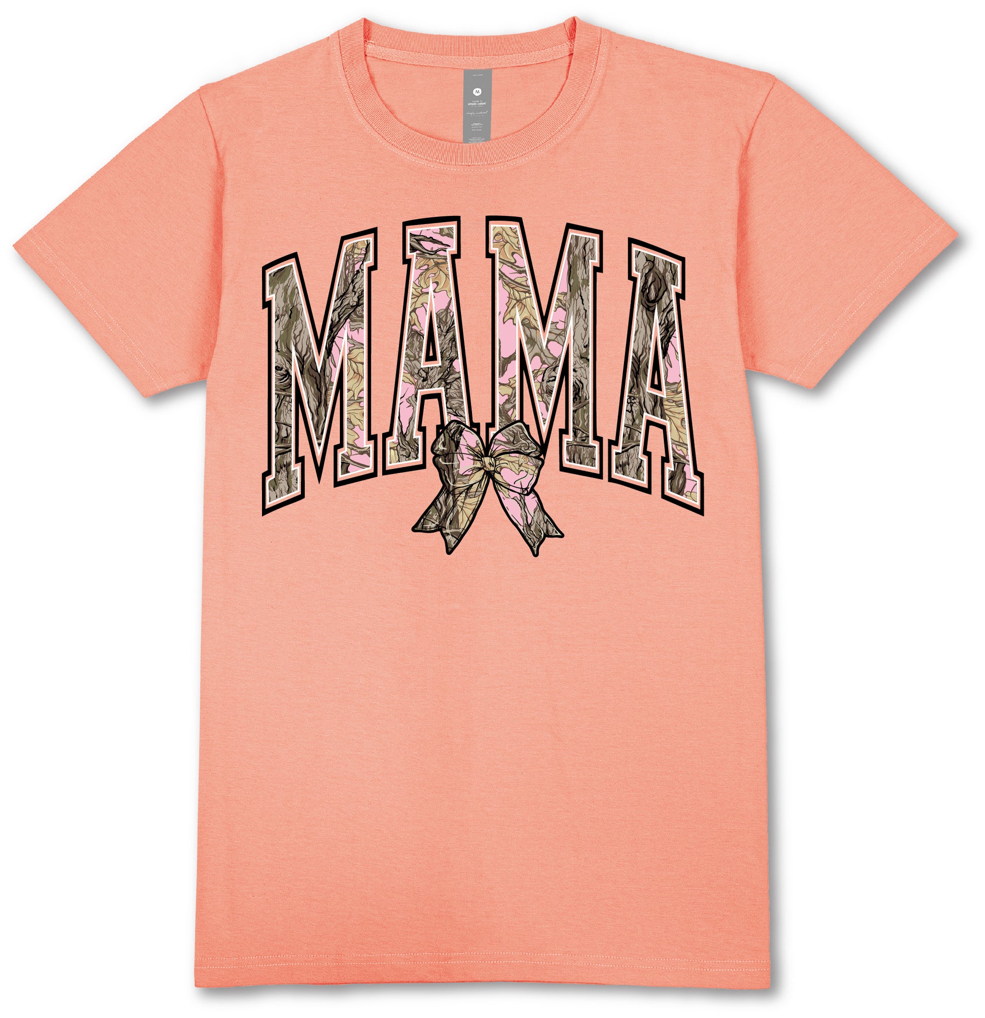 Simply Southern Camo Bow Mama T-Shirt