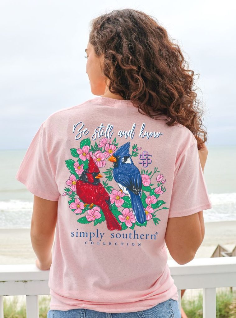 Simply Southern Be Still Cardinal T-Shirt