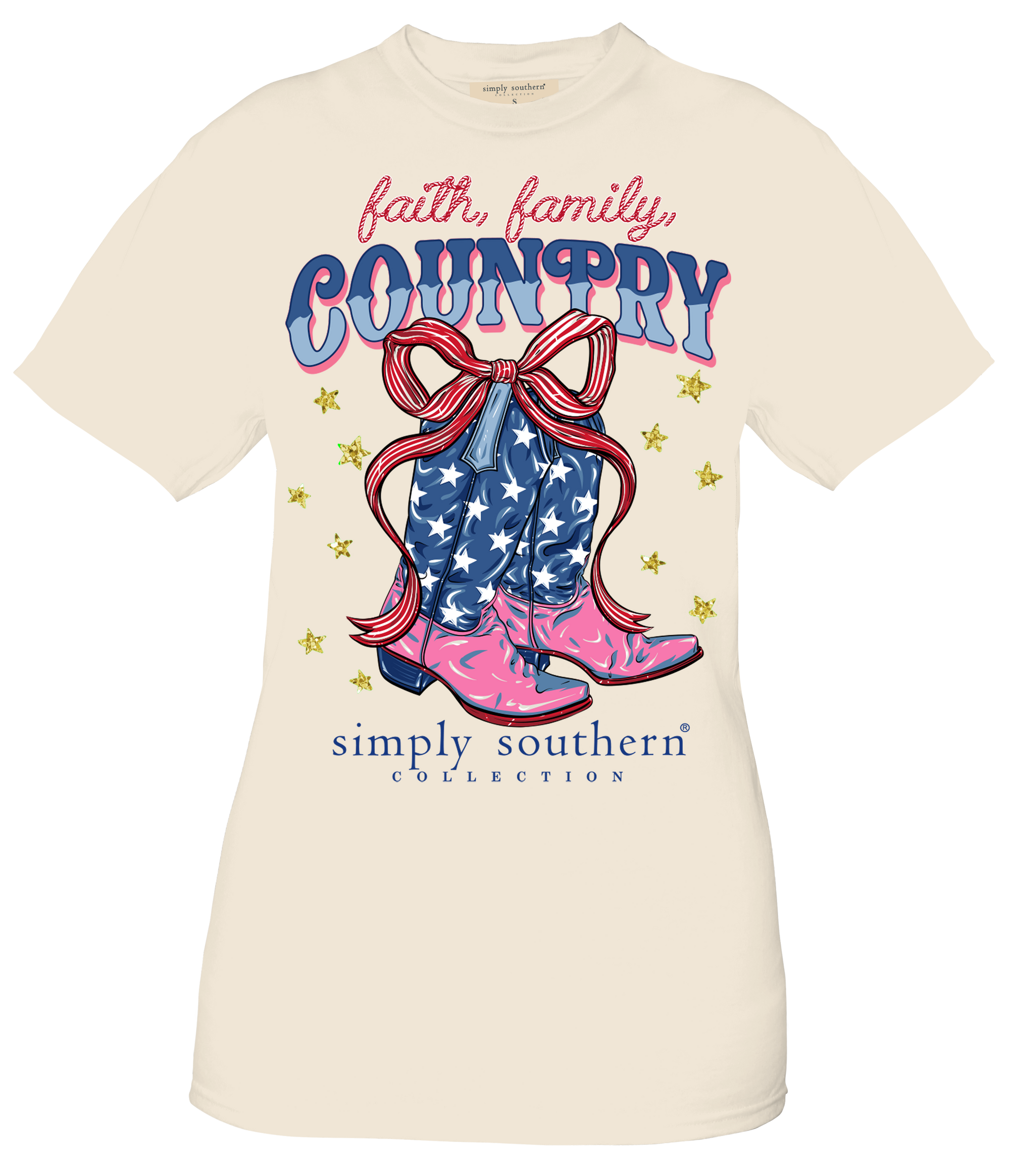 Simply Southern USA Country Boots T-Shirt