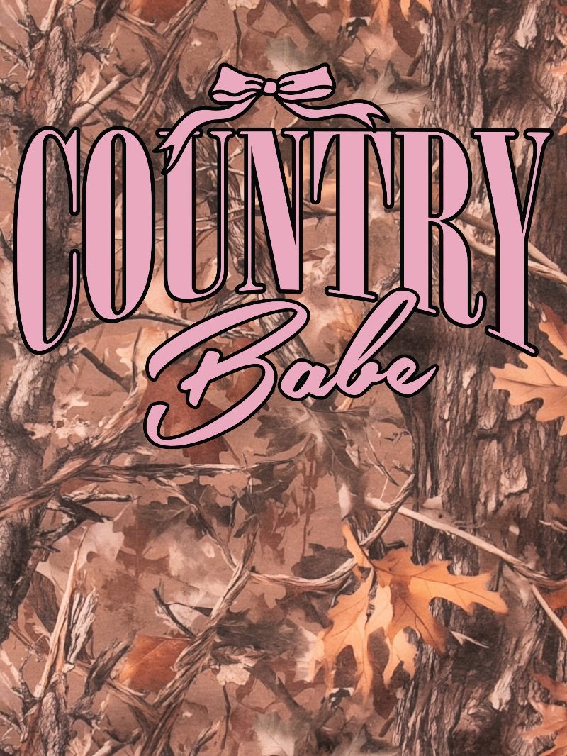 Simply Southern Country Babe Camo T-Shirt