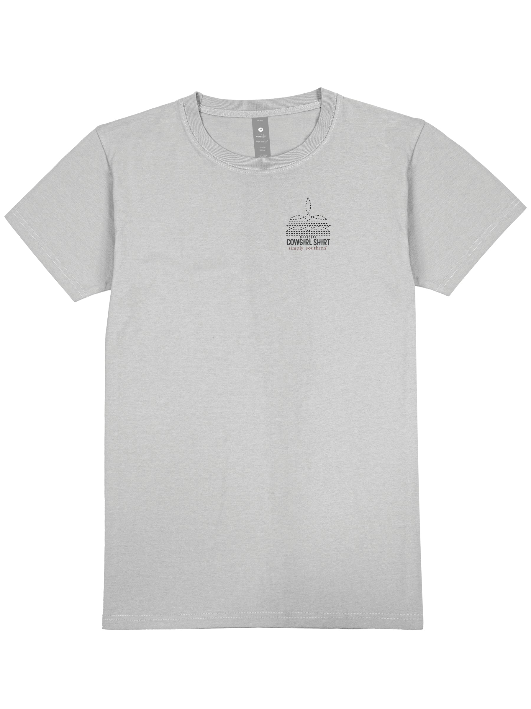 Simply Southern Cowgirl Boots Bow T-Shirt