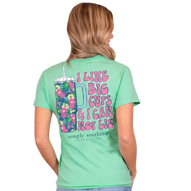 Simply Southern Big Cups & I Can Not Lie T-Shirt
