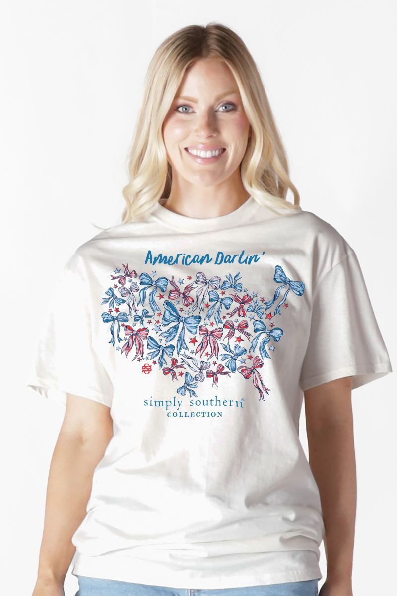 Simply Southern USA Darlin Oyster T-Shirt