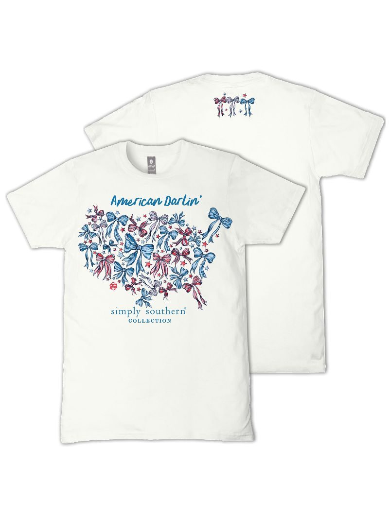 Simply Southern USA Darlin Oyster T-Shirt
