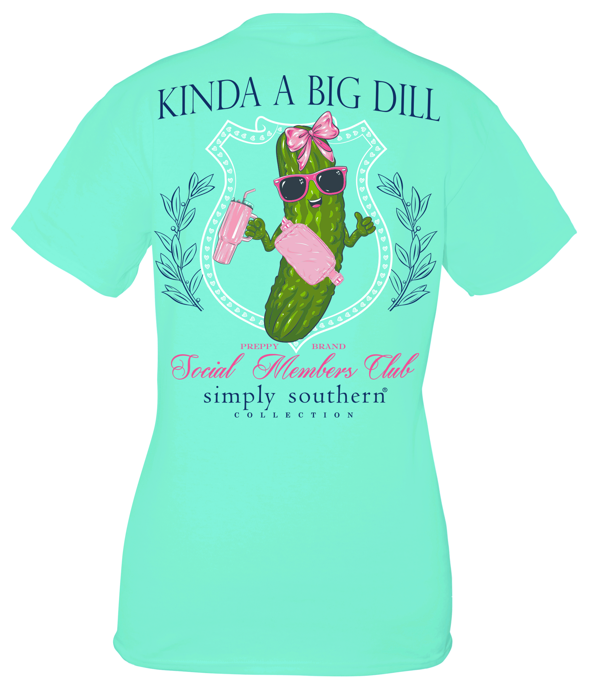 Simply Southern Kinda A Big Dill Social Club T-Shirt