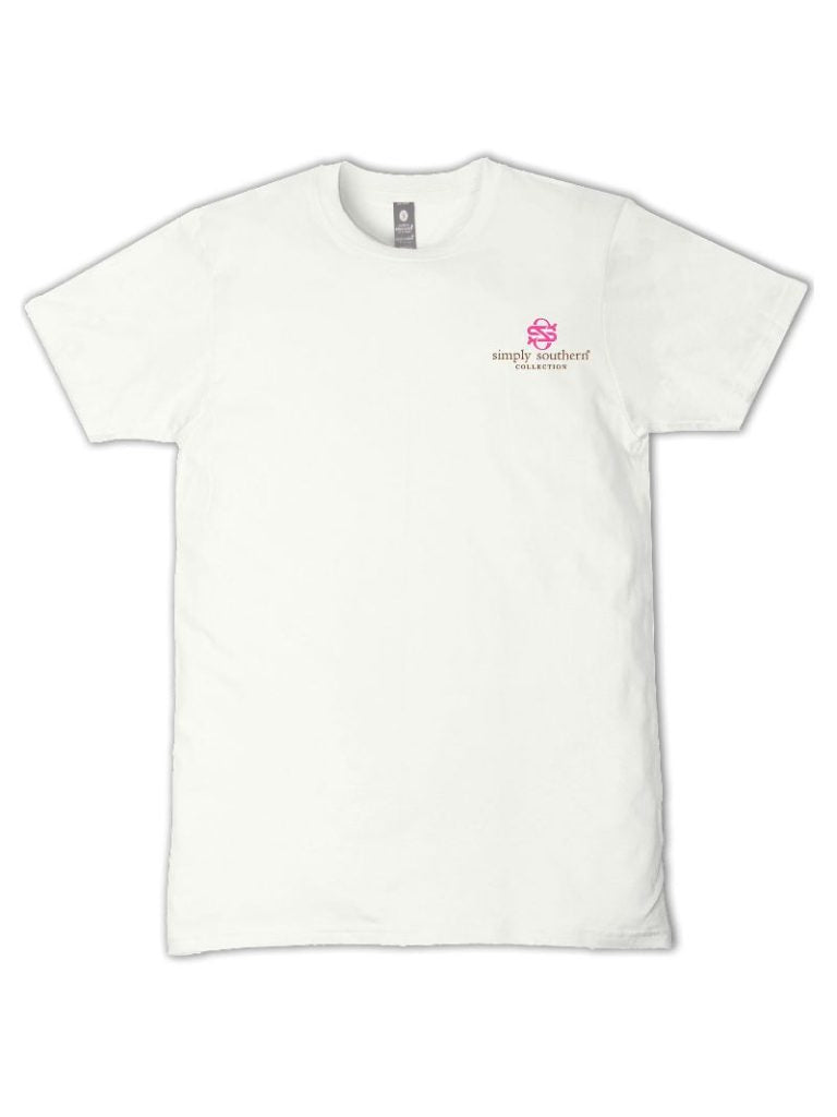 Simply Southern Born To Dilly Dally Oyster T-Shirt - SimplyCuteTees