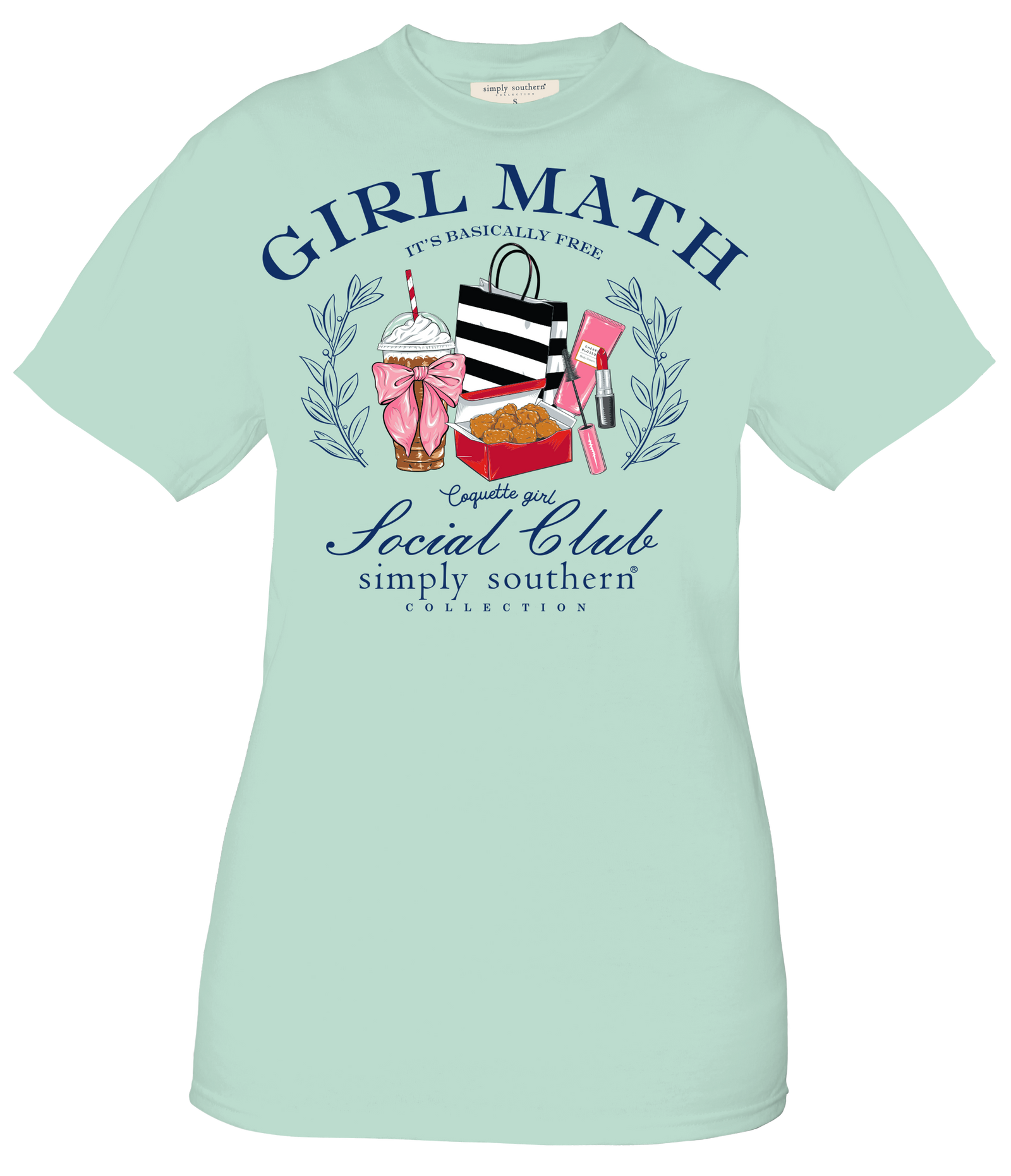 Simply Southern Girl Math Social Club T-Shirt