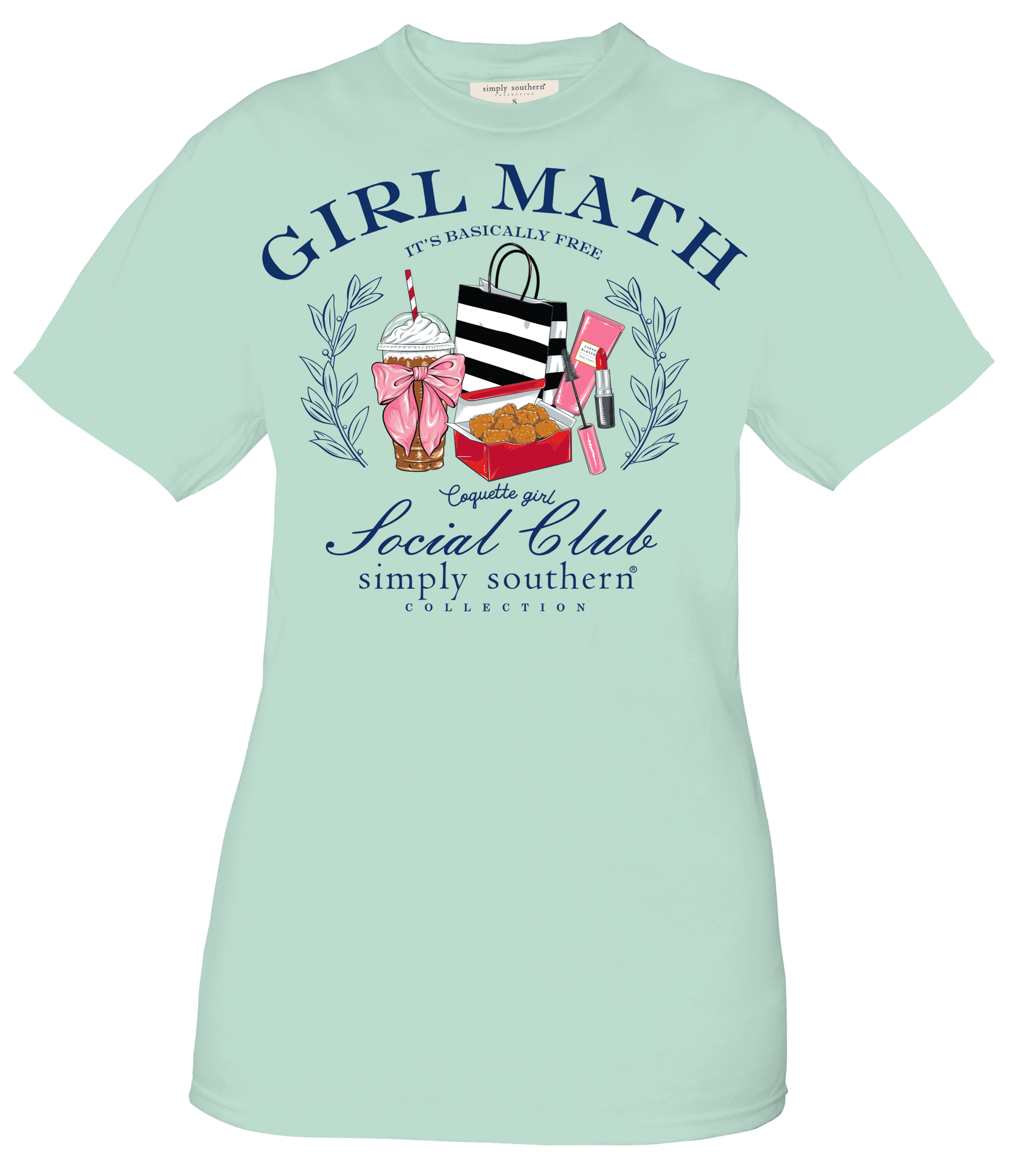 Simply Southern Girl Math Social Club T-Shirt
