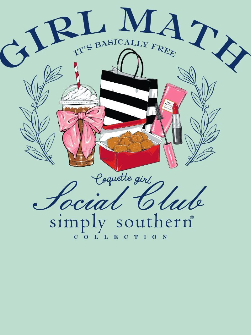 Simply Southern Girl Math Social Club T-Shirt
