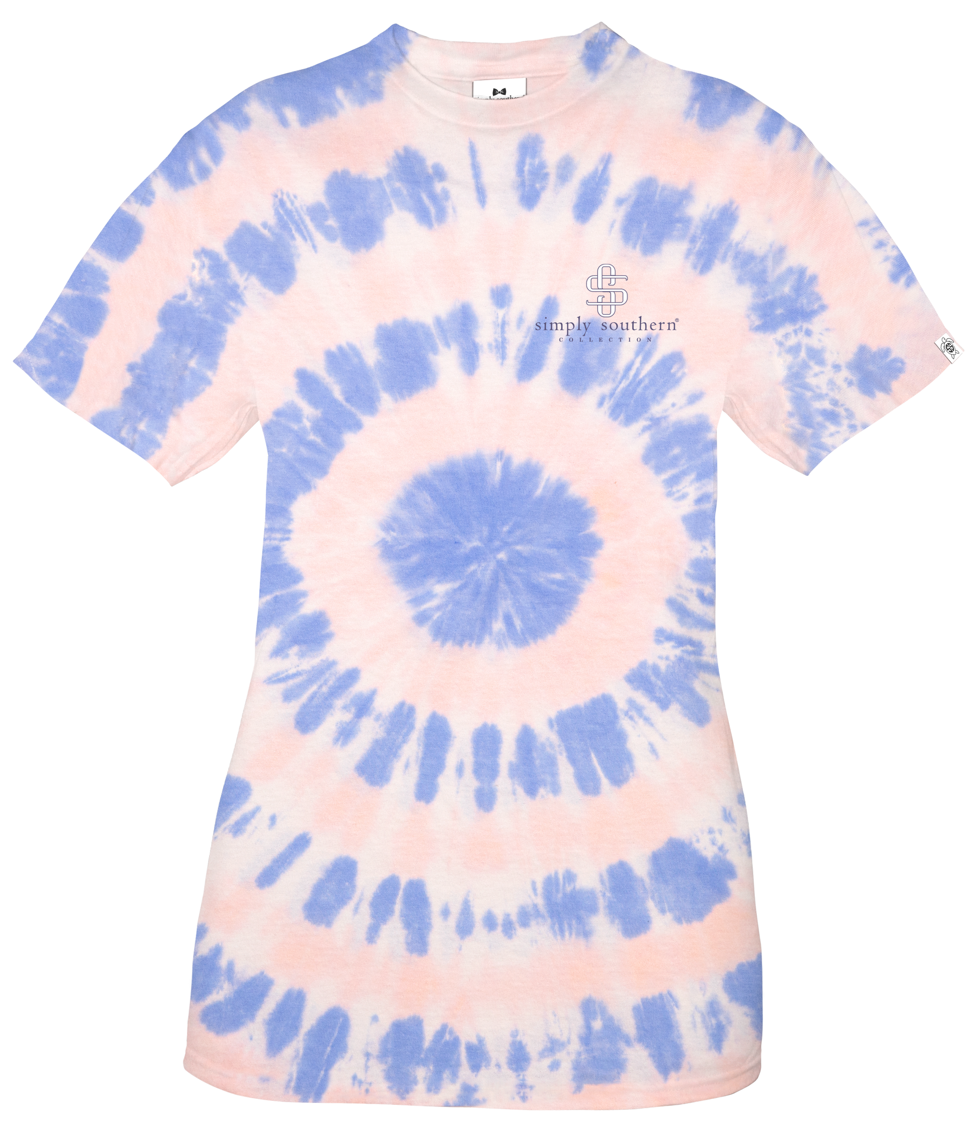 Simply Southern Girls Sun Tie Dye Coast T-Shirt
