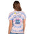 Simply Southern Girls Sun Tie Dye Coast T-Shirt